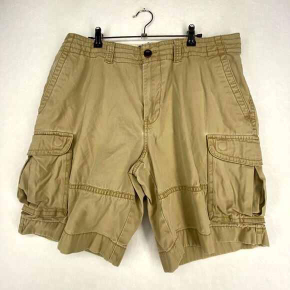Tommy Hilfiger Cargo Short Khaki Mens Size‎ 36 - Picture 1 of 8